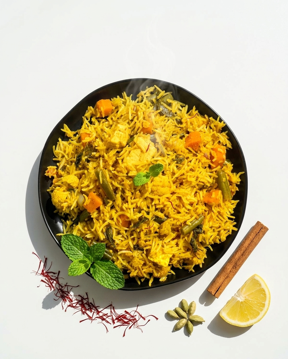 Vegetable biryani