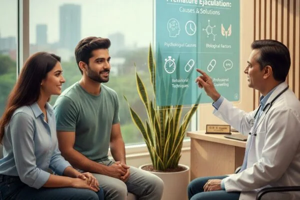Doctor providing clinical consultation using digital medical interface