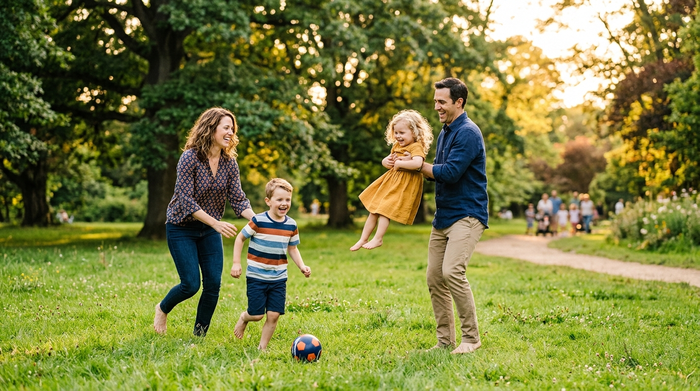Familia feliz